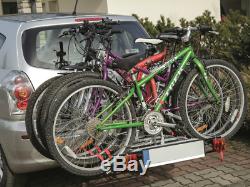 WNB 4 Bike Platform Cycle Carrier 60KG Load Carrier Bikes Tow Bar Hitch Mounted