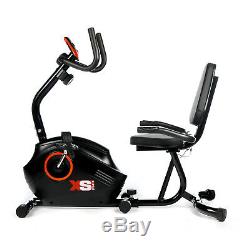 XS Sports Recumbent Magnetic Exercise Bike-Seated Support Rehabilitation Cycle