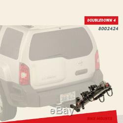 YAKIMA DoubleDown 4 Bikes Bicycles Mount 2 Hitch Rear Vehicle Carrier Rack