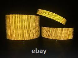 Yellow High Intensity Reflective Tape Vinyl Car Bike Safety Reflective Stickers